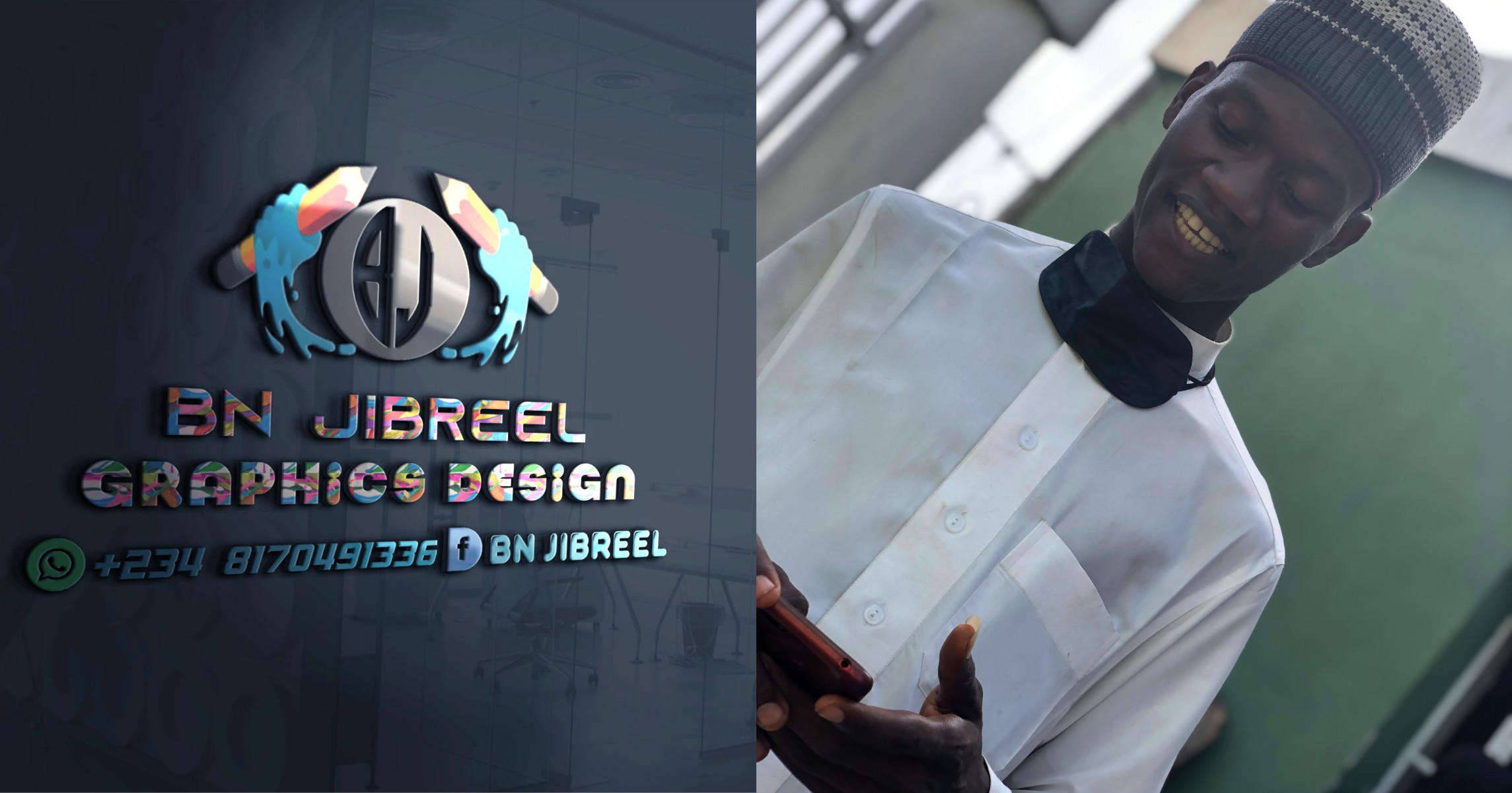Bn Jibreel graphics design provider