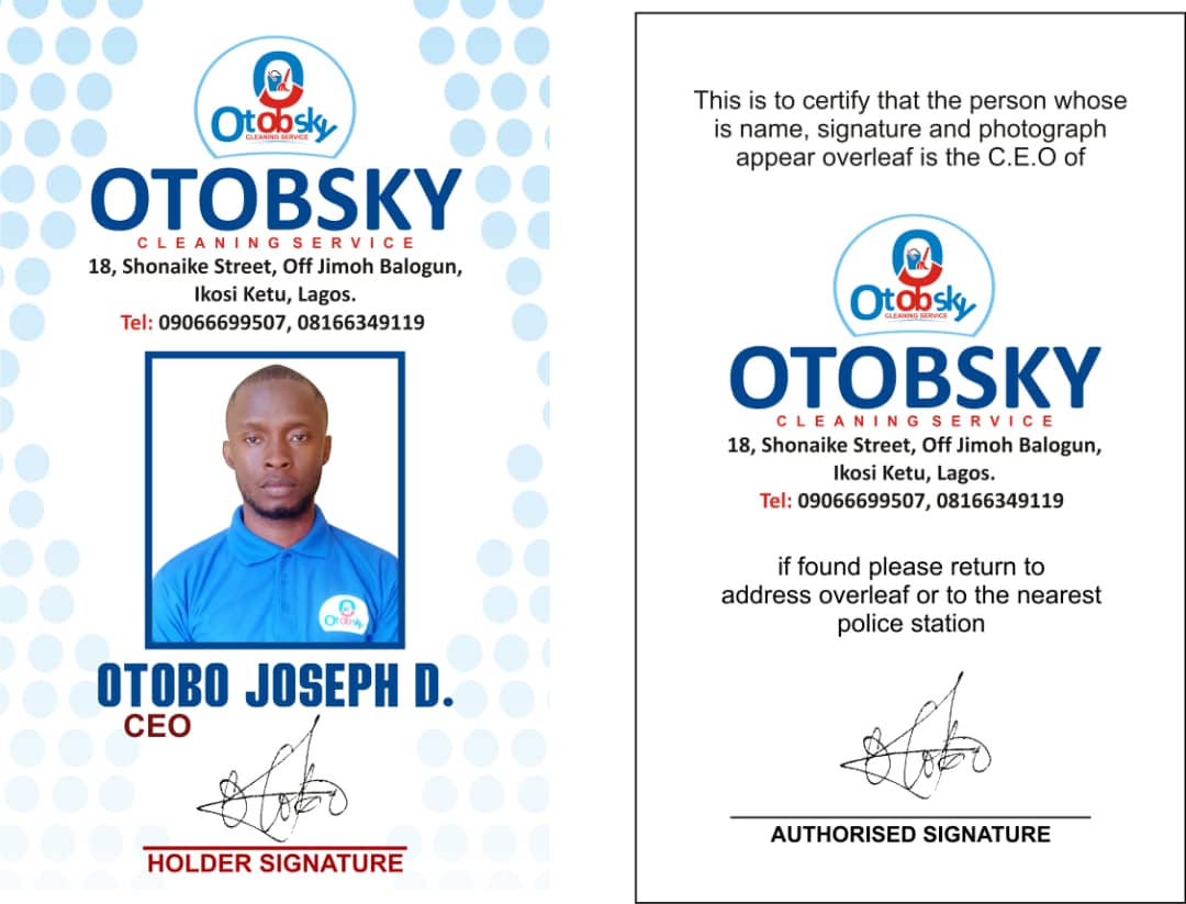 Otobsky cleaning service provider
