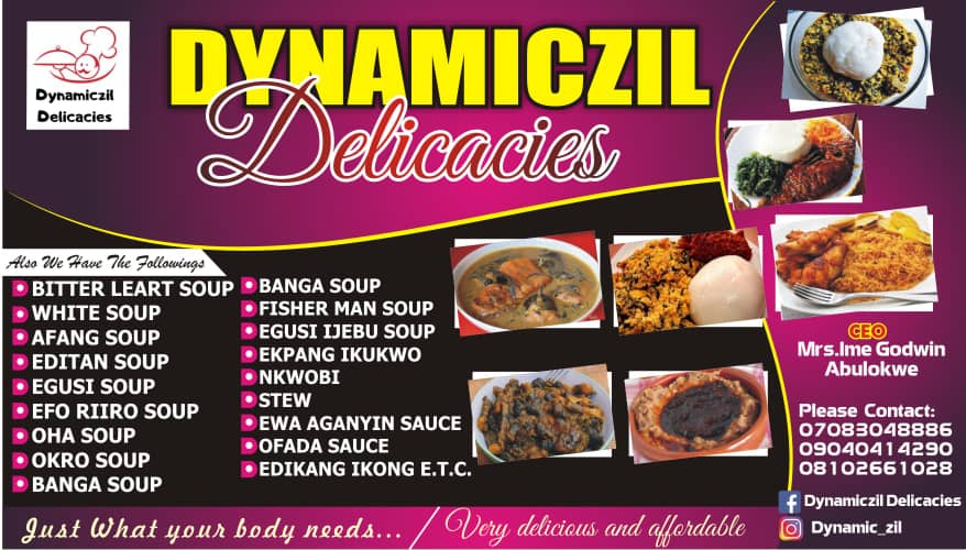 Dynamiczil Delicacies lagos provider
