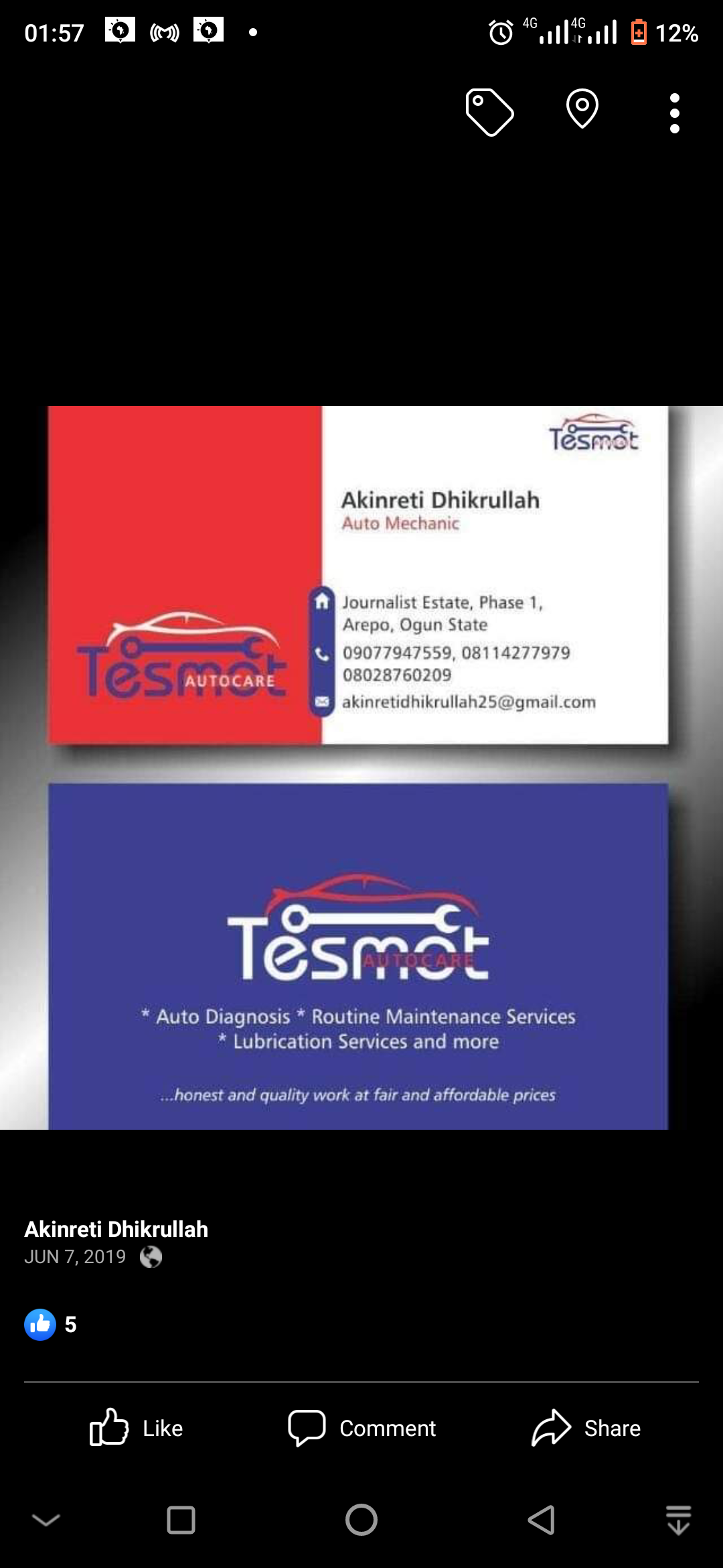 Tesmot Auto care provider