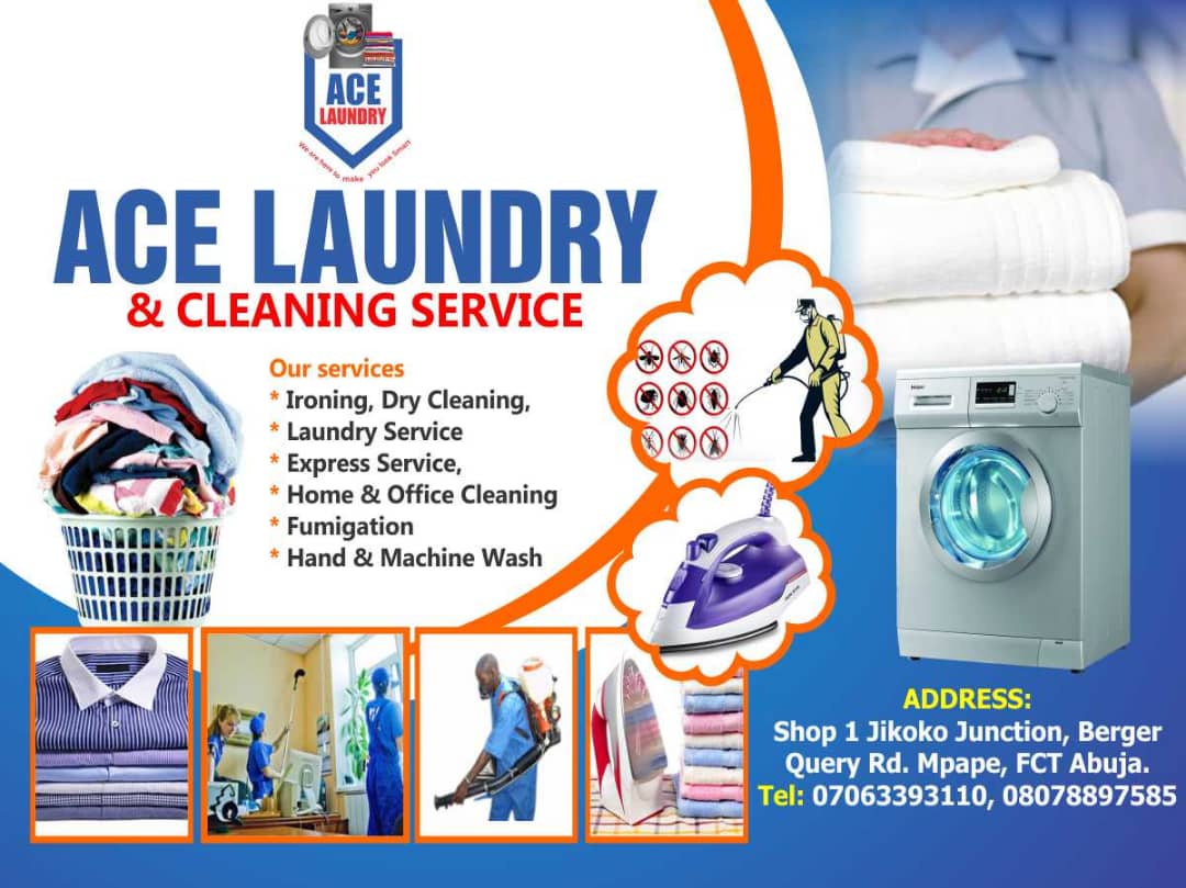 ACE LAUNDRY AND CLEANING SERVICES anyservice service provider
