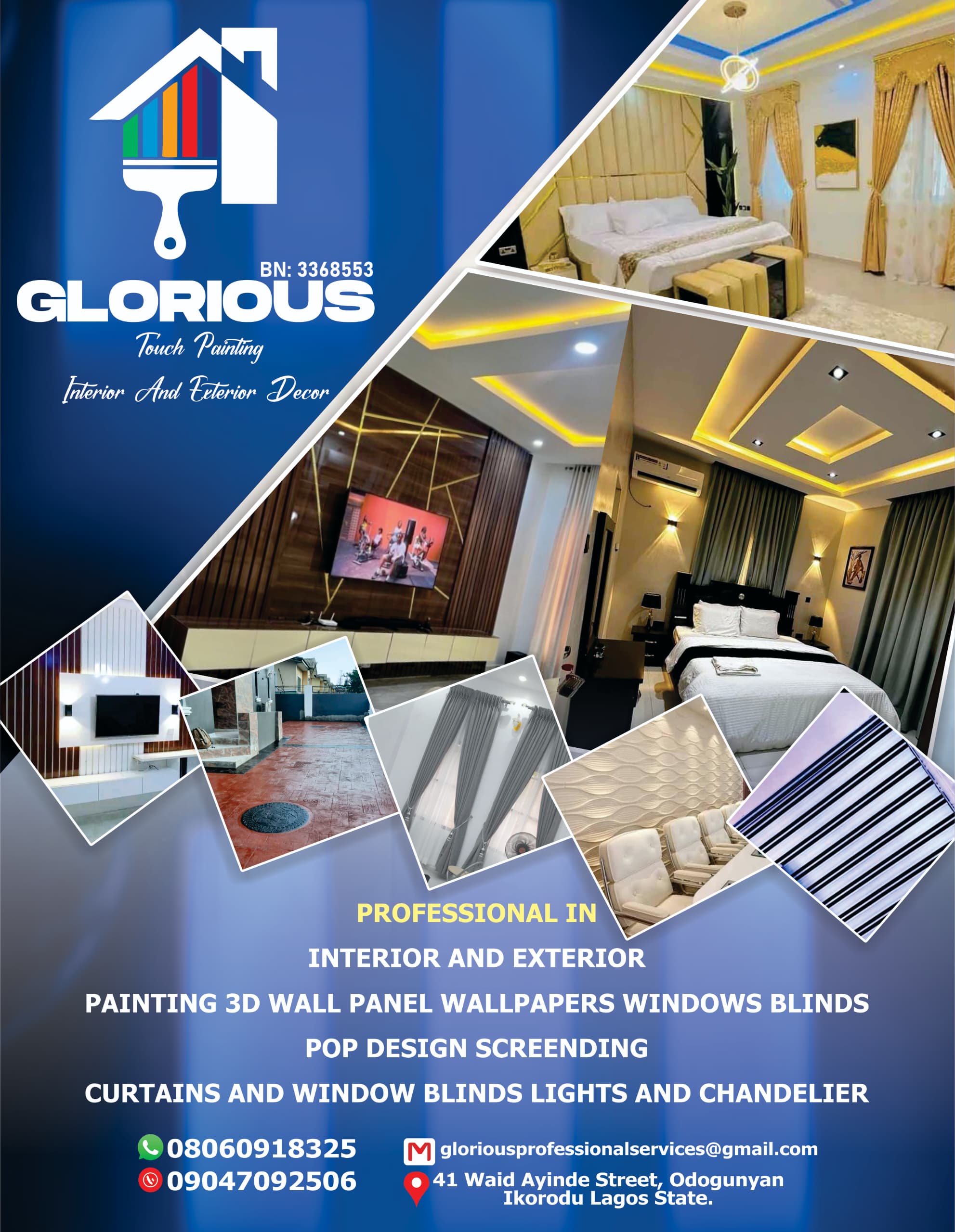 Glorious Touch painting services provider