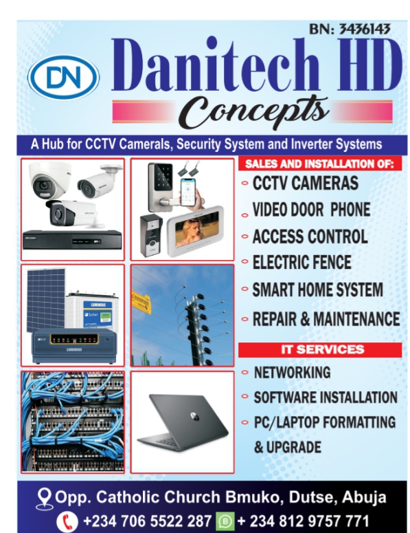 Danitech CCTV and Network Engineering provider