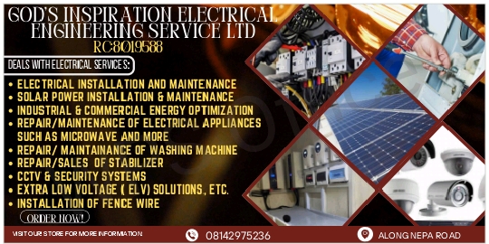 God's inspiration electrical installation provider