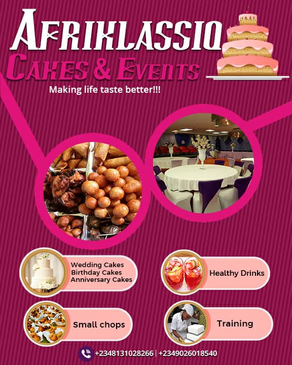 Afriklassiq Cakes N Event provider