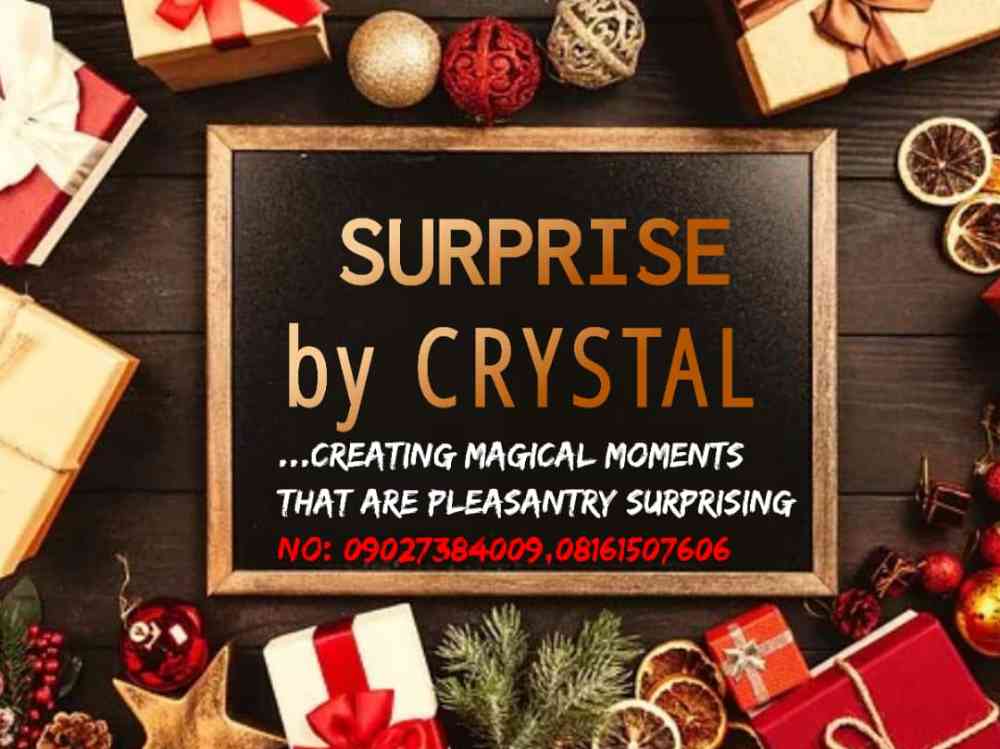 Surprise by crystal