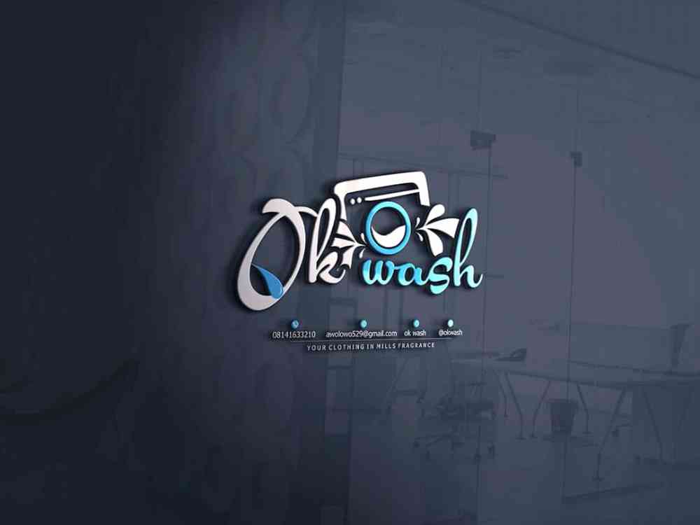 O. K wash company- laundry and dry cleaning business picture
