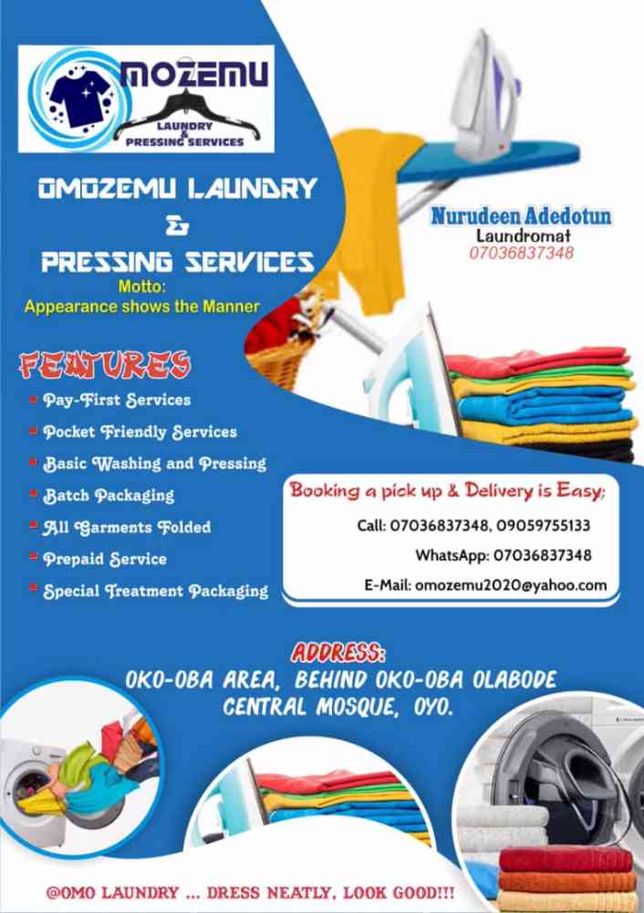 Omozemu Laundry and Pressing Services picture