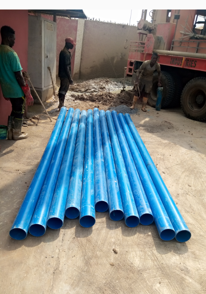 Borehole drilling. (Royal Water Solution Services)