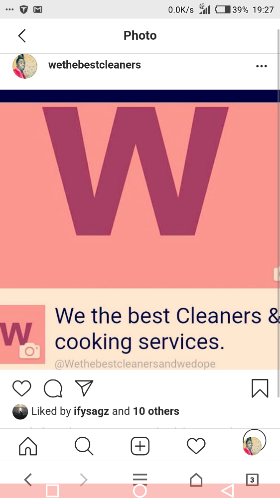 We the best Cleaners & Cooking Services.