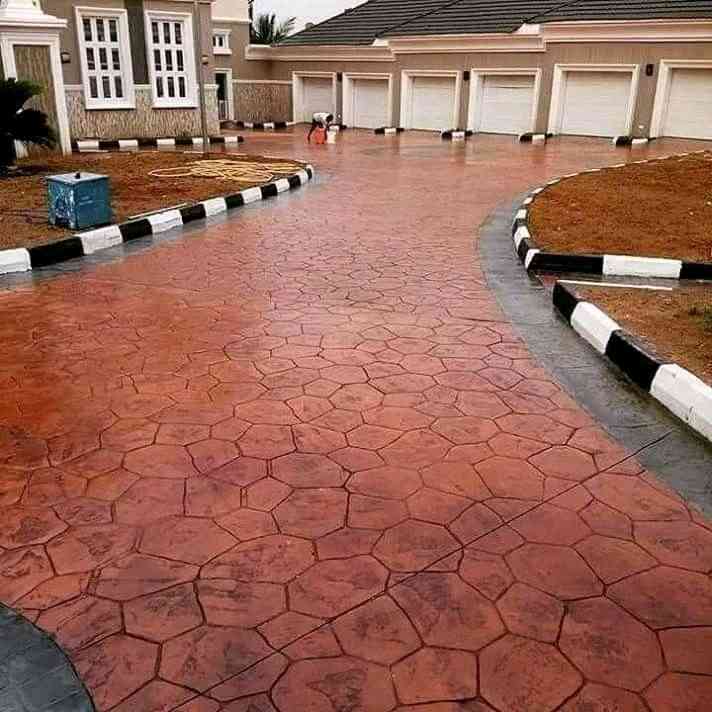 One Touch Stamping Concrete & Carport