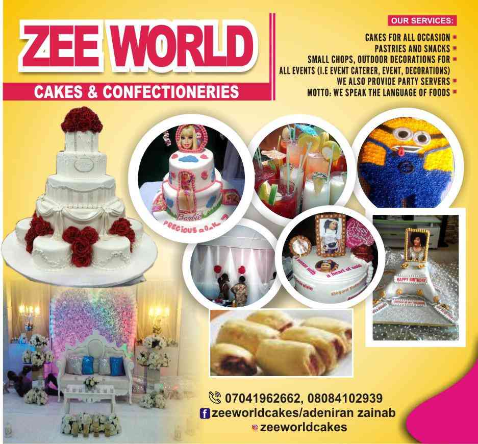 Zee World cakes and confectioneries picture
