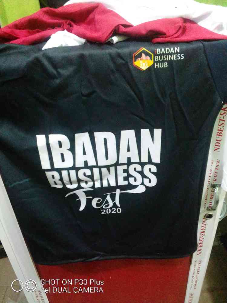 Corporate t shirt and branding picture