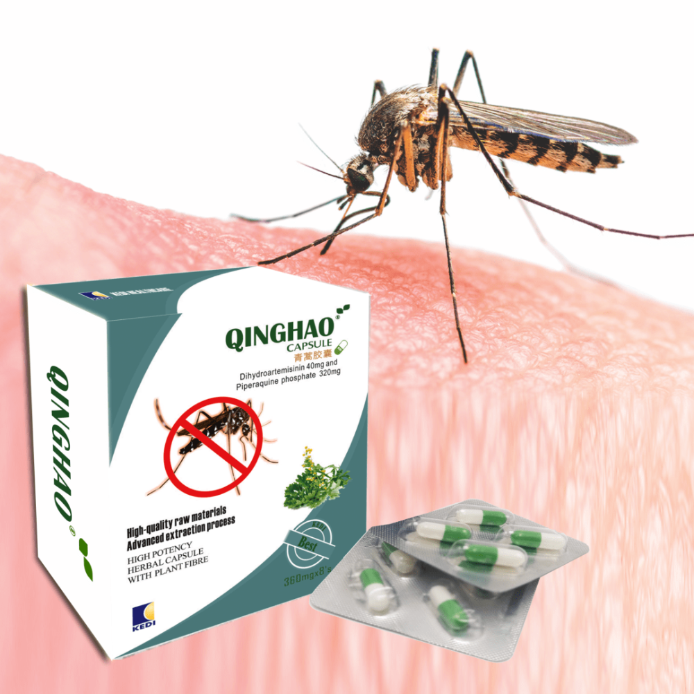 QINGHAO CAPSULE , It treats all forms of Malaria and it is herbal product picture