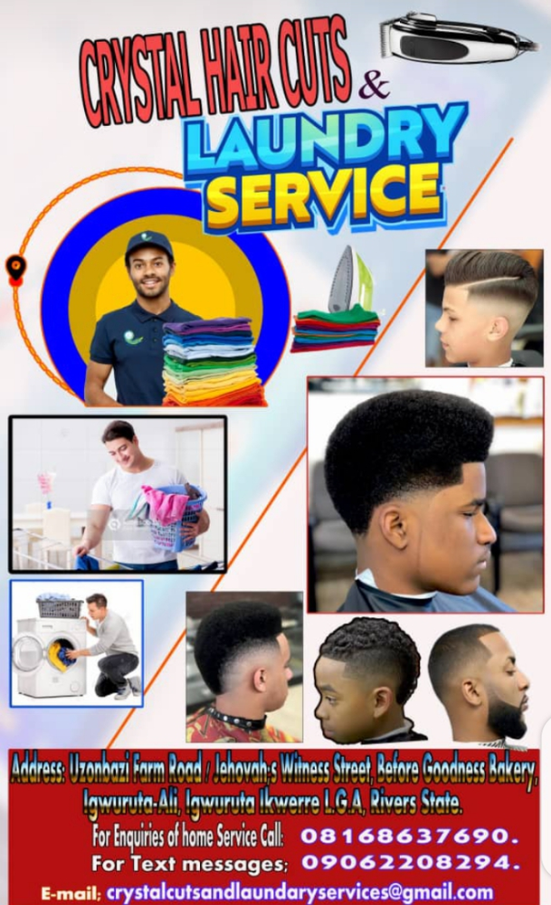 Crystal Hair Cuts and Laundry Services picture