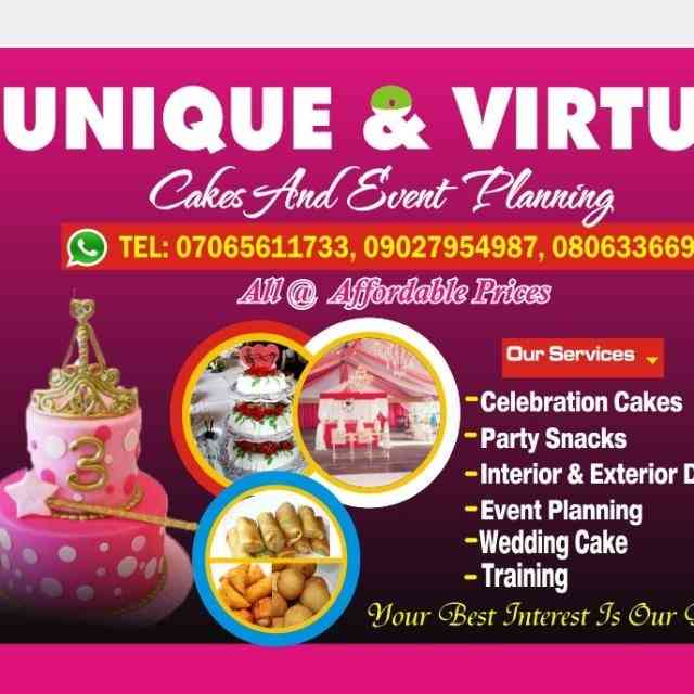 UNIQUE AND VIRTUE CAKES AND EVENT PLANING picture