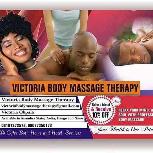 Victoria Body massage therapy picture