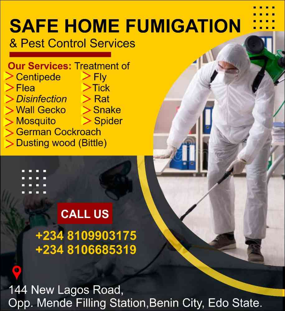 Safe Home Pest Control and funmigation Services