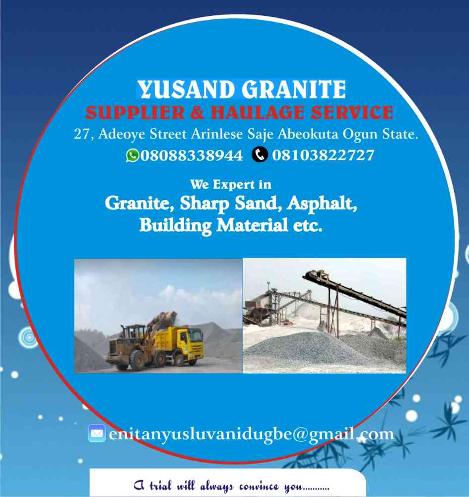 yusand granite supplier and haulage service picture