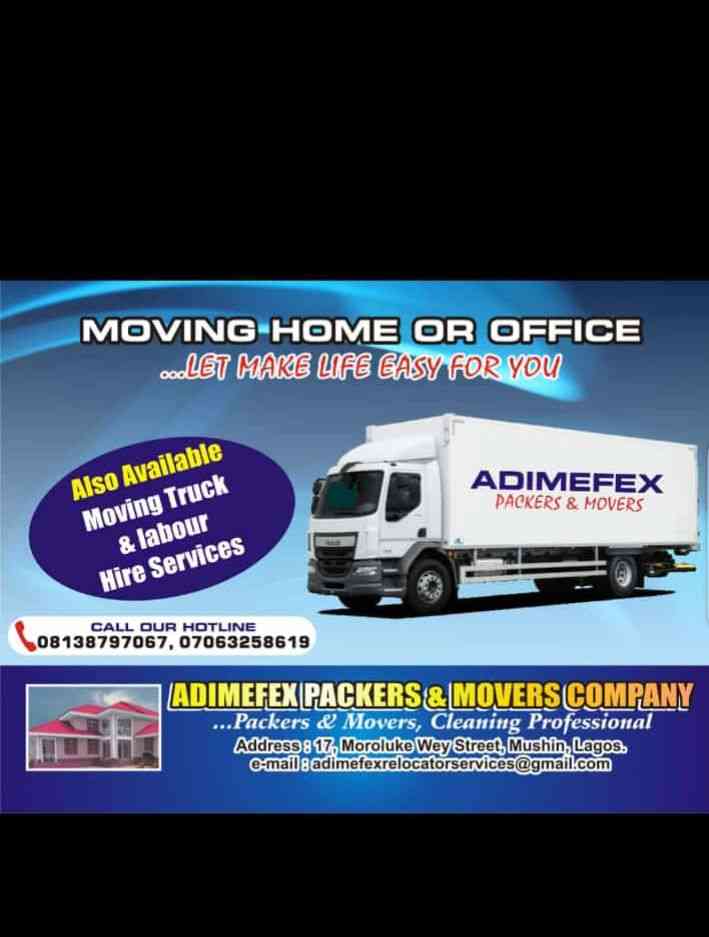 ADIMEFEX PACKERS AND MOVERS COMPANY picture