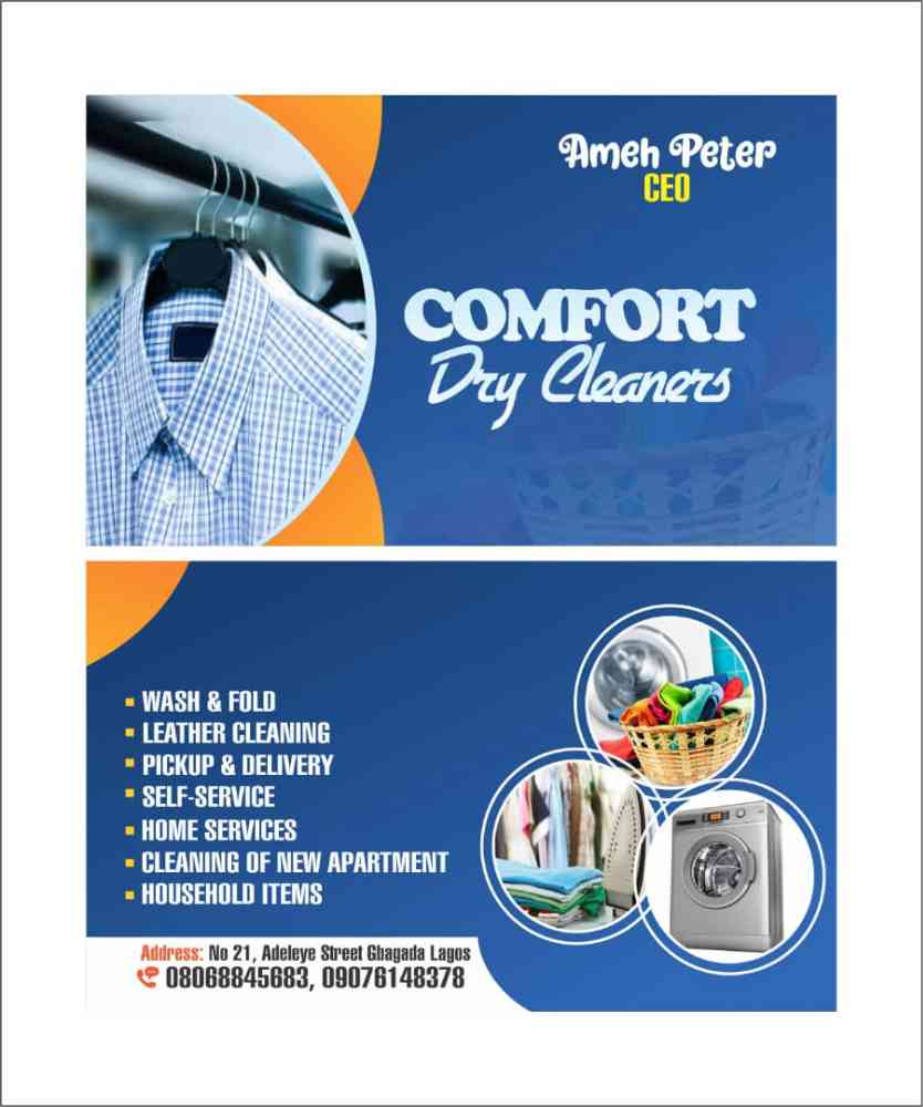 Comfort dry cleaning services picture