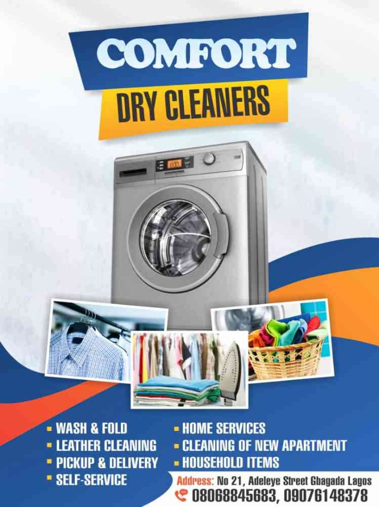 Comfort dry cleaning services
