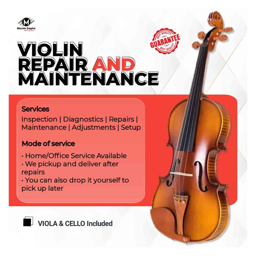Violin, Viola, Cello Repair and Maintenance by Marvin Empire Nig. Ltd picture