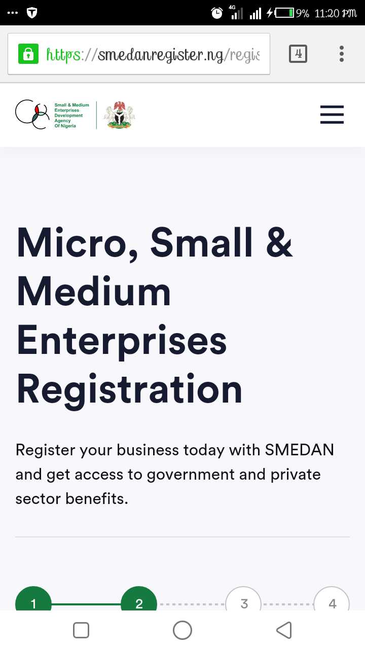 SMEDAN Registration