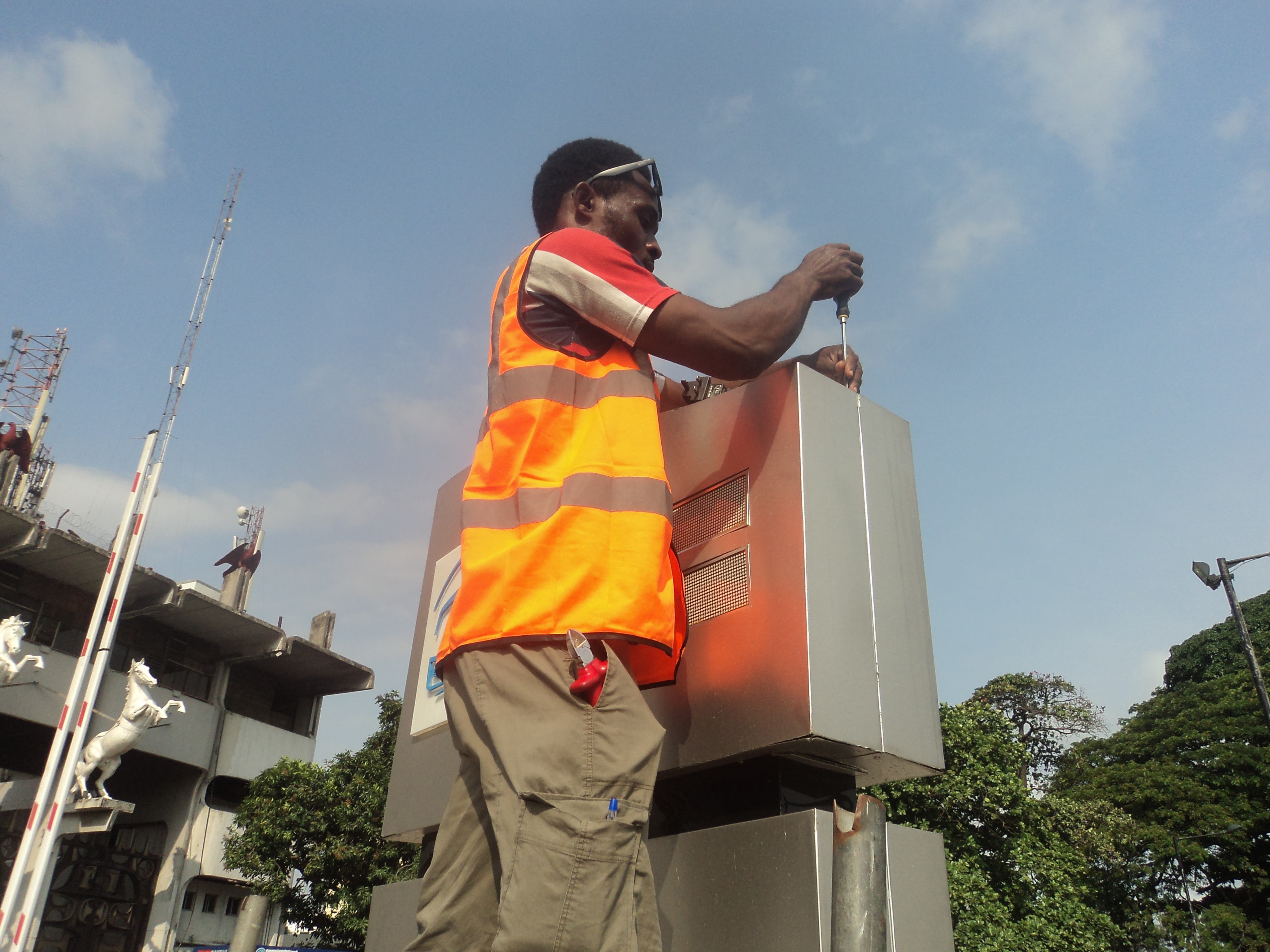 Satellite TV installation