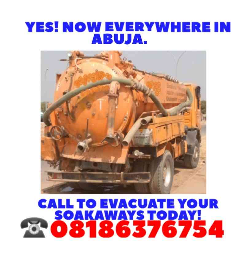 Soakaway Evacuation Services in Garki