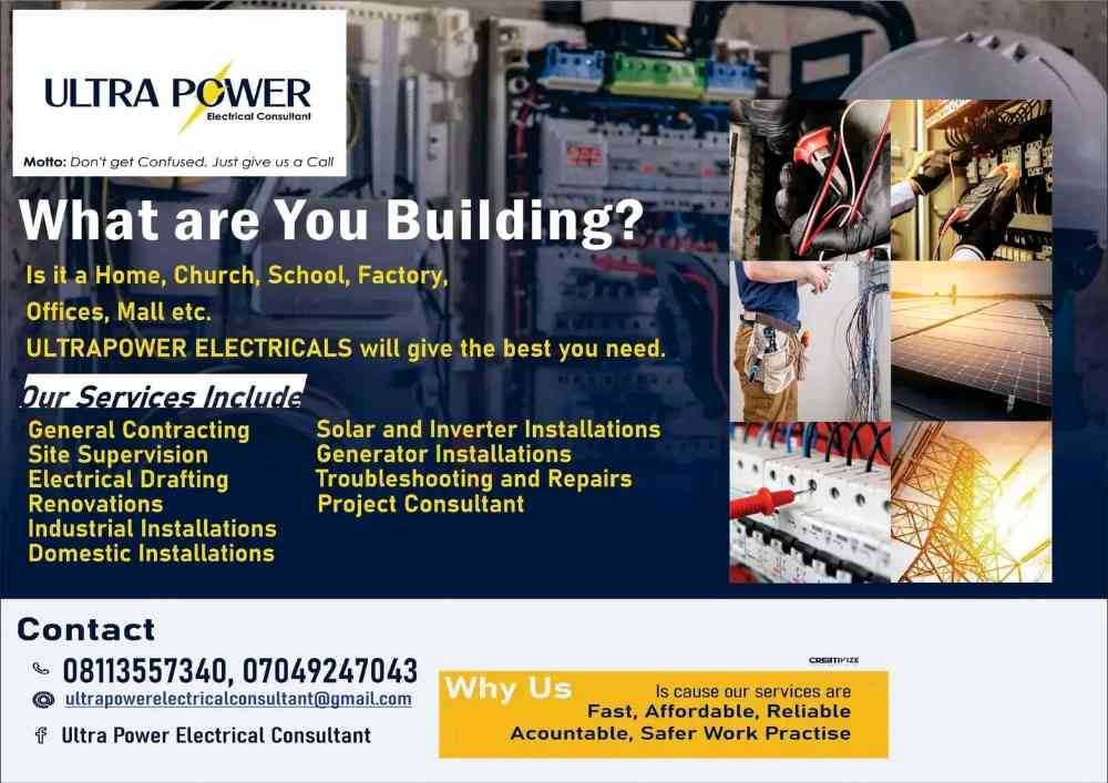 Ultra power electrical consultant picture