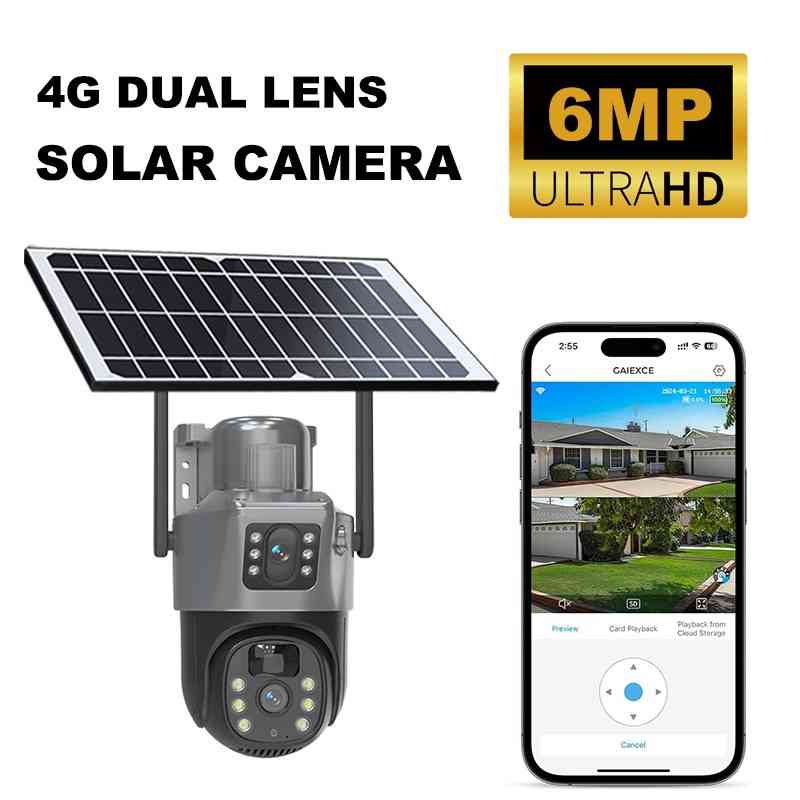 4G LTE Solar Camera