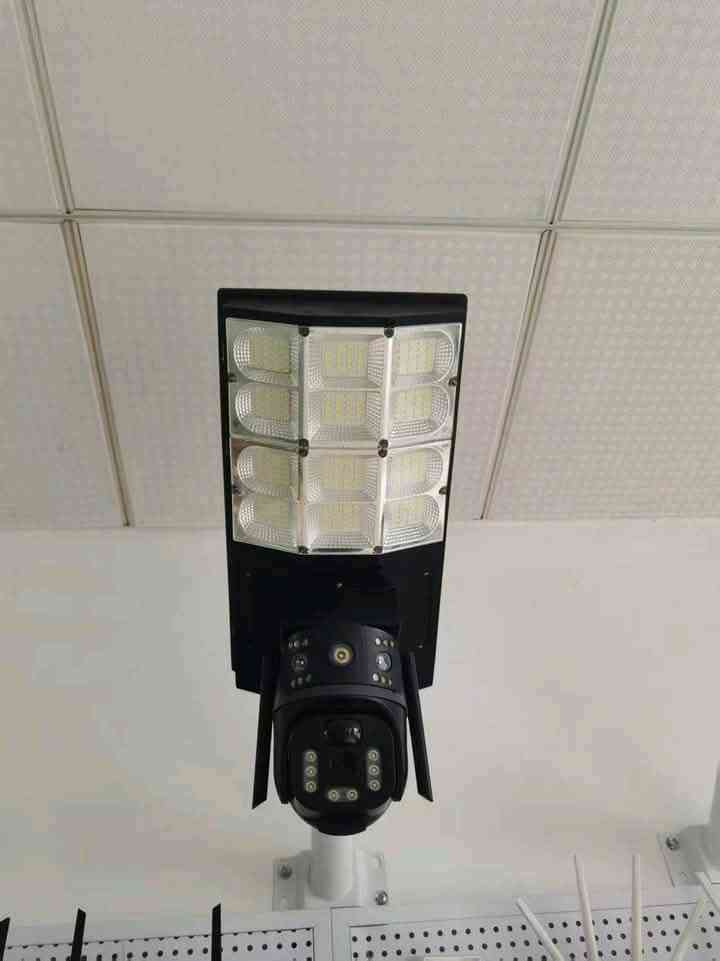 Solar Streetlights and PTZ CCTV Cameras