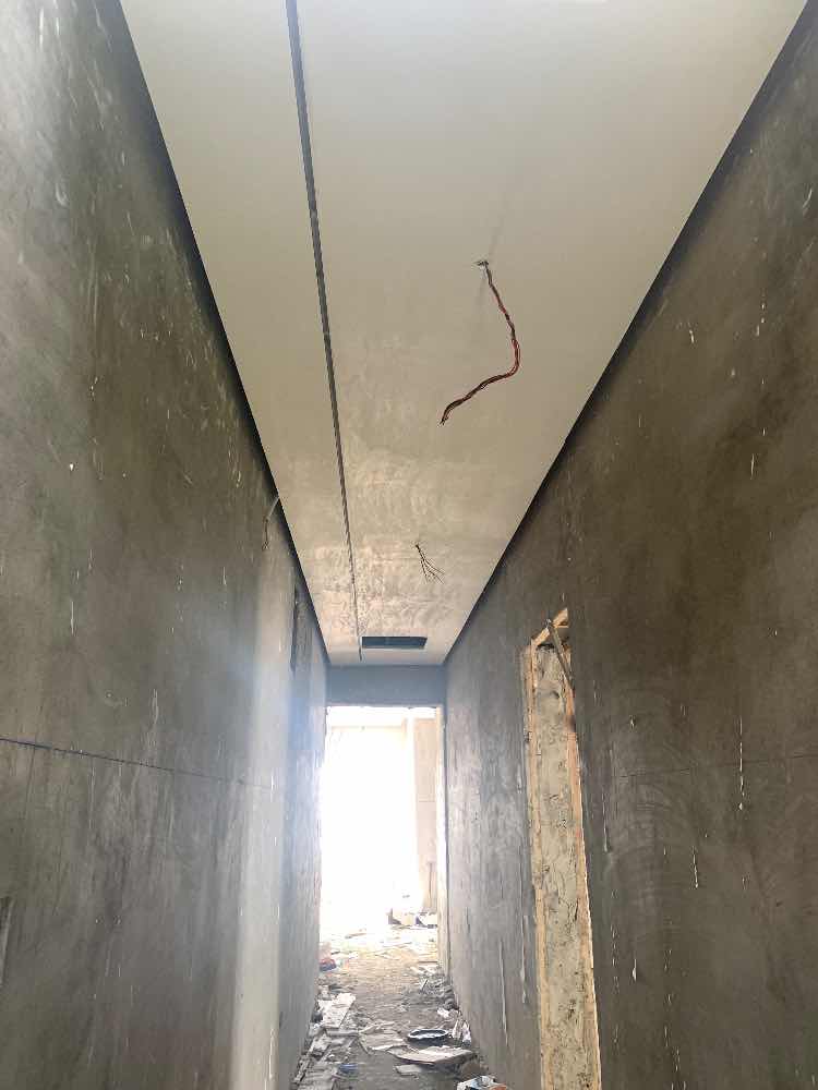 AB gypsum installation