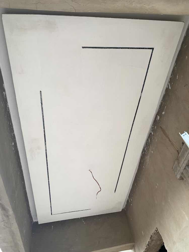 AB gypsum installation