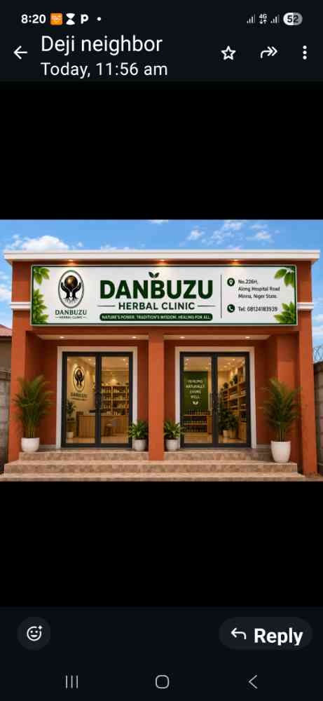 Danbuzu herbal clinic picture