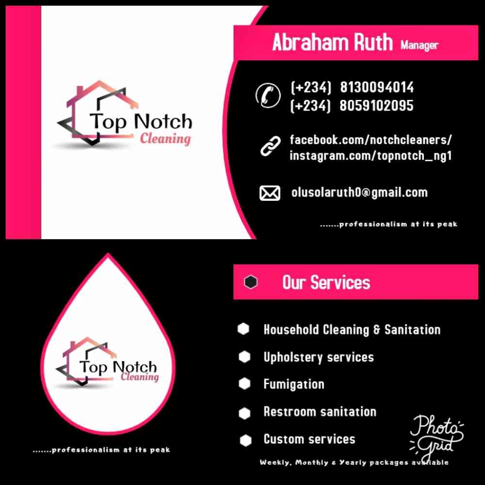 Top-notch cleaning services