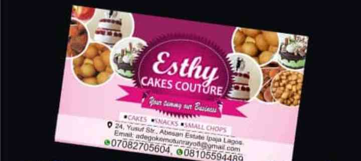 Esthy cakes couture picture