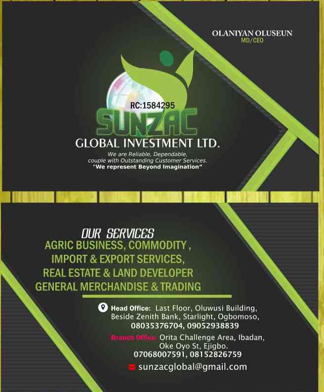 Sunzac Global Investment Ltd picture