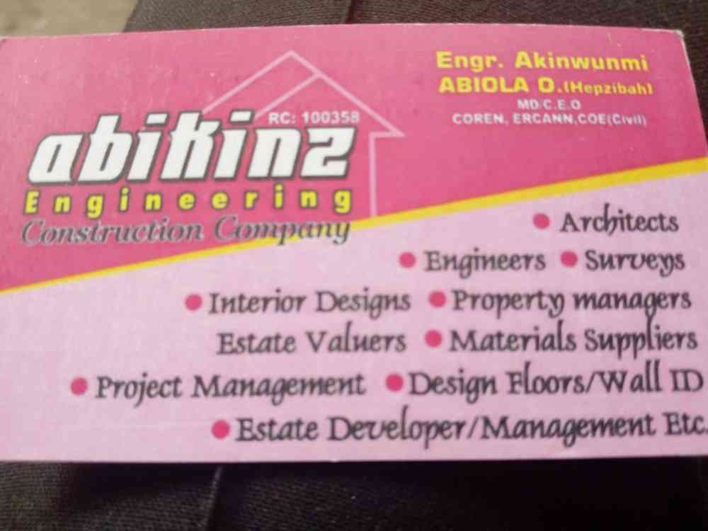 Abikinz engineering construction company