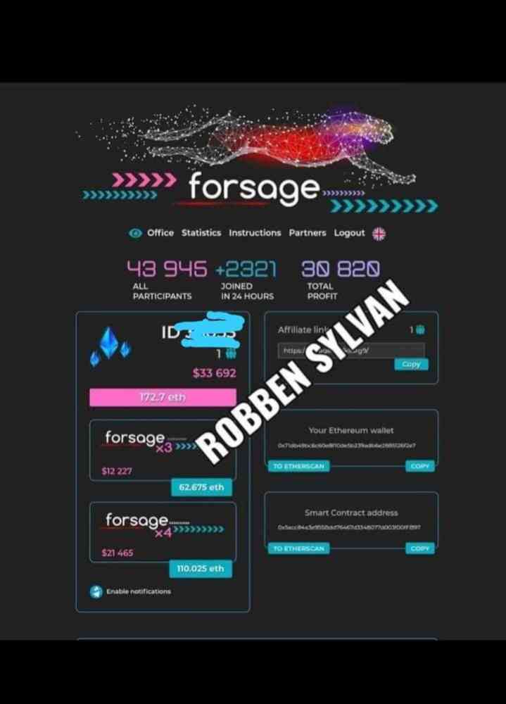 FORSAGE SMART CONTRACT