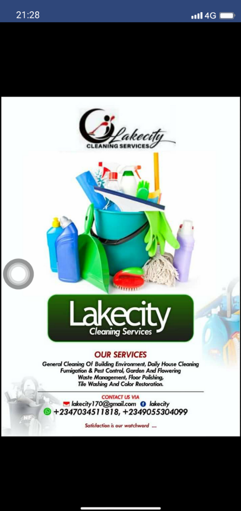 Lake city cleaning services picture
